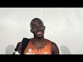 Kendrick Smallwood On Ja’Kobe Tharp’s World Record, Runs 13.02 PB In NCAA Championship 110mH Prelim