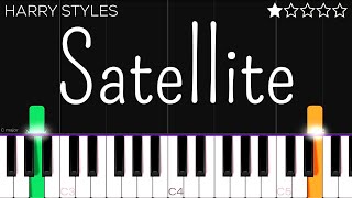 Harry Styles - Satellite  EASY Piano Tutorial