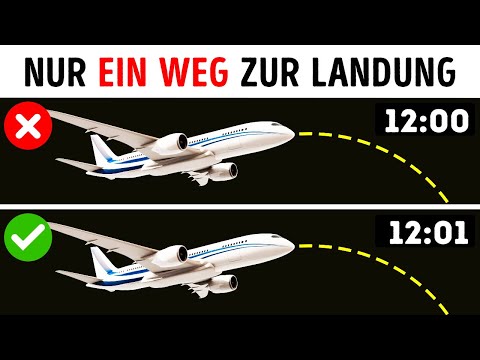 Woher wissen Piloten, wann sie mit der Landung beginnen müssen