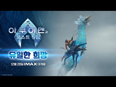 [아쿠아맨과 로스트 킹덤] 유일한 희망