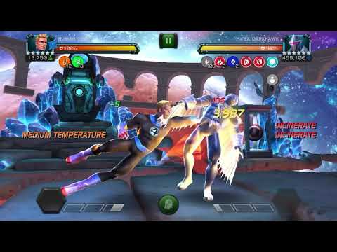 Abyss Of Legends Darkhawk Solo with Human Torch (No prefight)