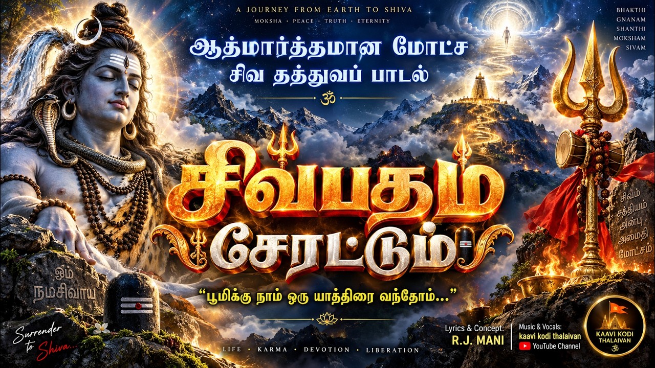 ஜென்மம் தொலைந்தது சிவமய வாழ்க| Shiva Tamil Song | |Shiva Devotional Song