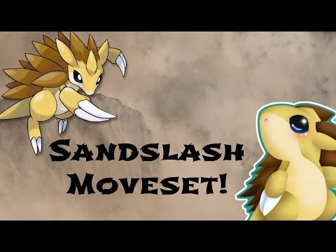 Sandslash Pokemon XY Competitive Moveset! - Rush