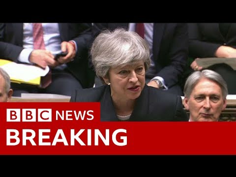 Brexit: Theresa May updates MPs on 31 October delay - BBC News