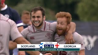 World Rugby U20 Highlights, Scozia-Georgia 31-39