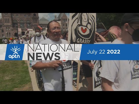 APTN National News July 22, 2022 – Cree-Métis priest, Environmental poisoning