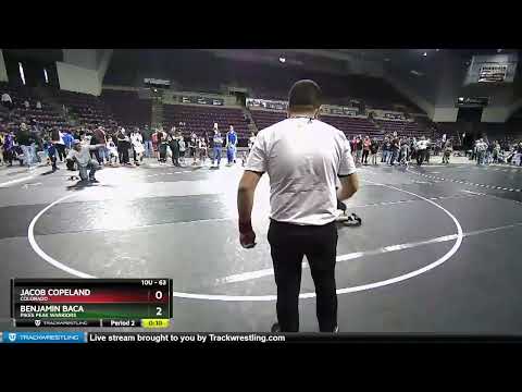 63 Lbs Round 1 - Benjamin Baca, Pikes Peak Warriors Vs Jacob Copeland, Colorado Ae1b
