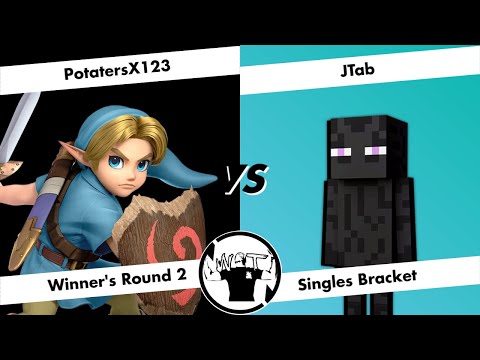 WASTED at TRANSPLANTS #1 - Winner's Round 3 - PotaterX123 (Young Link) vs JTab (Pac-Man/Enderman)