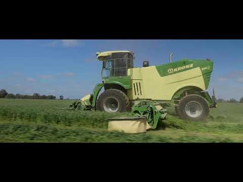 Krone Hay equipment promotional