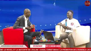 EMISSION SPECIALE AVEC LE PASTEUR EL SHALOM ILBOUDO