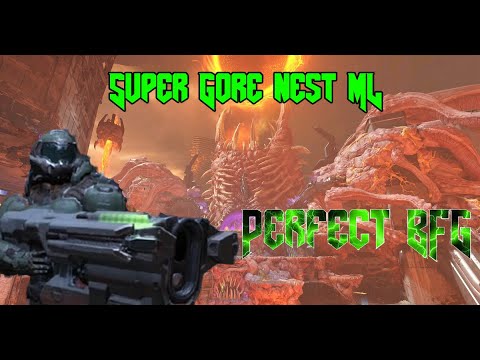 Doom Eternal - Super Gore Nest Master Level - Outside BFG Route
