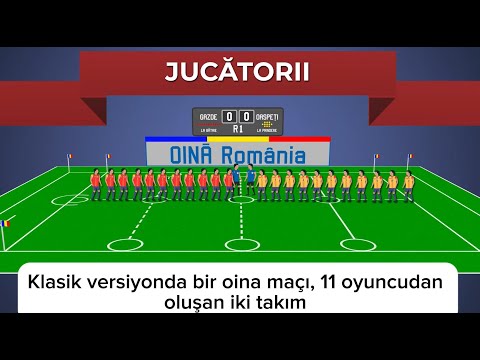 🏏 Oina nasıl oynanır? (11 oyuncu) – Türkçe altyazılı - Regulile Jocului de Oină în 11 jucători