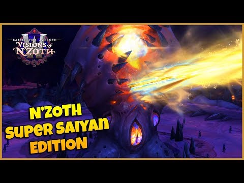 N'zoth Super Saiyan Cutscene Edition - WoW BfA Patch 8.3