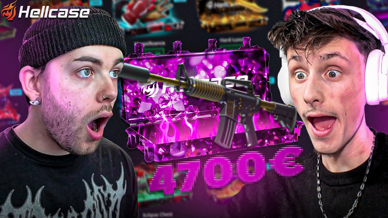 JE DROP LA M4 KNIGHT A 5K CONTRE @Feralito EN CASEBATTLE SUR HELLCASE !