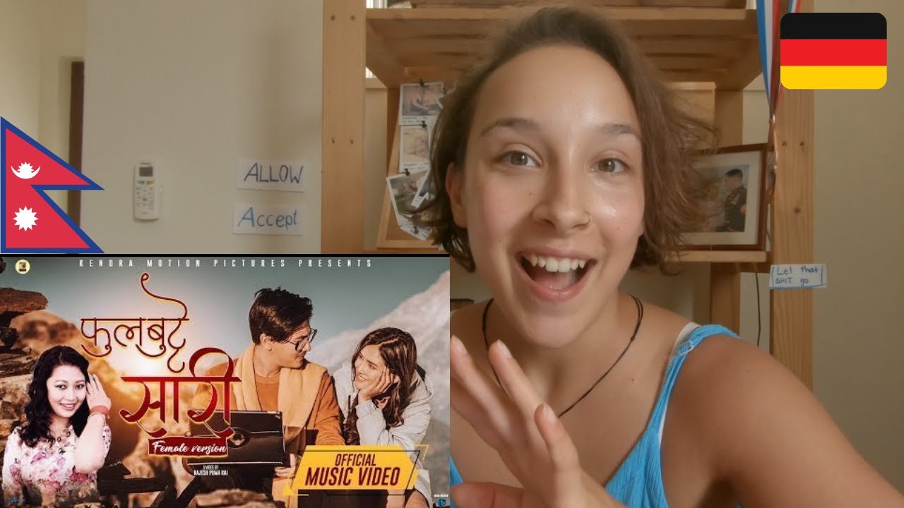 Phul Butte Sari Official MV | Reaction