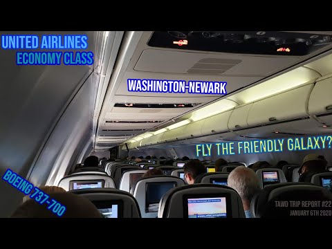 Miniatura YouTube dla United Airlines Boeing 737-700 Passenger