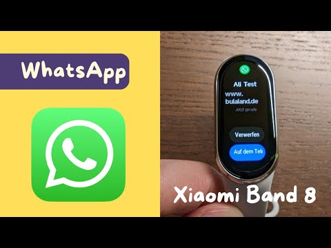 Whatsapp with the Xiaomi Band 8: What works, what doesn't work (tips + information)