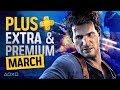 PlayStation Plus Extra & Premium Games - March 2023