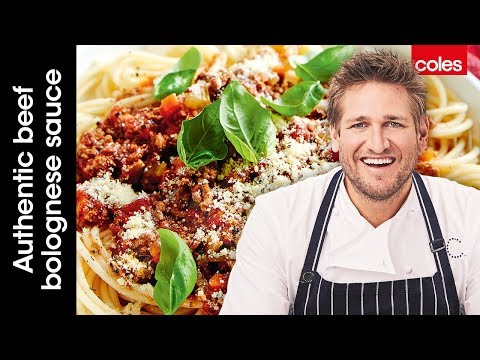 How to make authentic beef bolognese sauce with Curtis...