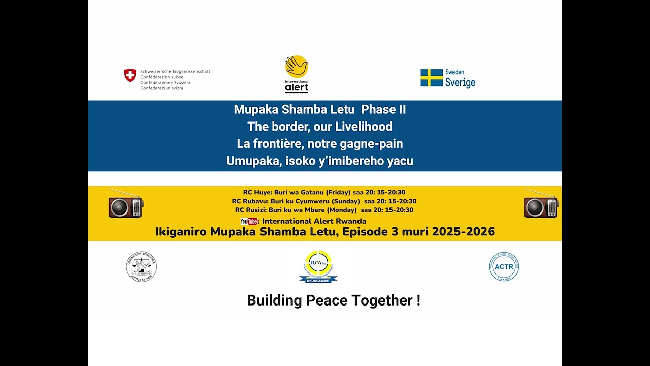 Ikiganiro Mupaka Shamba Letu Episode 3 mu mwaka 2025-2026: Iminsi 16 yo kurwanya GBV