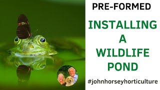 HOW TO INSTALL A RIGID PLASTIC POND IN YOUR GARDEN