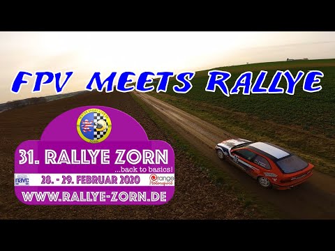 FPV MEETS RALLYE | 31. RALLYE ZORN 2020 | MY 1ST CAR CHASE | FPV FREESTYLE