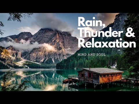 Heavy Rain and Thunderstorm Sounds for Sleeping 30 minutes