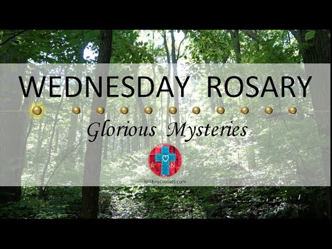 Wednesday Rosary • Glorious Mysteries of the Rosary ❤️ October 18, 2023 VIRTUAL ROSARY -MEDITATION