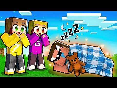 Noob Slaapt Voor Altijd In Minecraft (Survival)