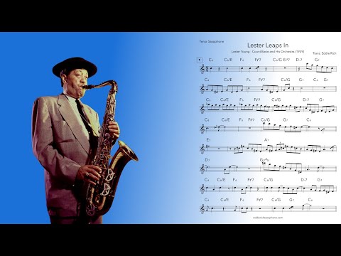 Lester Young - Lester Leaps In | Solo Transcription