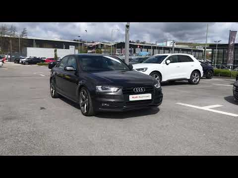 Audi A4 Saloon in Lava Grey Pearl effect | 2.0 TDI Black Edition | Blackburn Audi