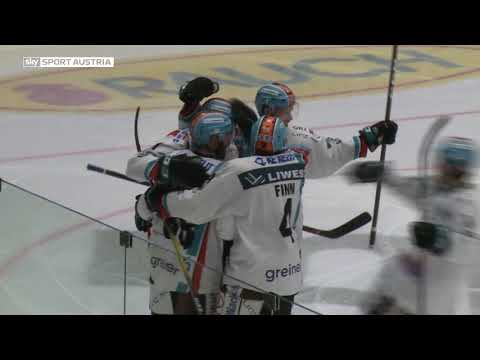 Highlights: Erste Bank Eishockey Liga, 8. Runde: Dornbirn Bulldogs - Black Wings Linz 2:3