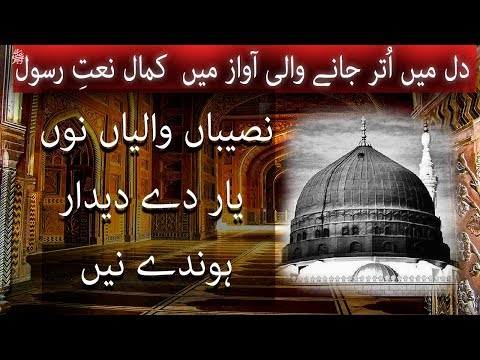 Most beautiful punjabi naat|| Naseeban Waliyan Nu Yar Dy Deedar|| نصیباں والیاں نوں By Salman Ali