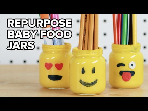4 Ways To Repurpose Baby Food Jars