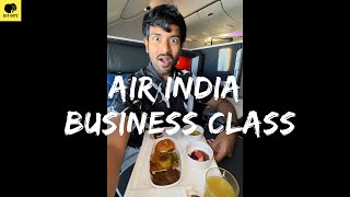 Experience The ALL NEW Air India Business Class! ✈️🍣🥗