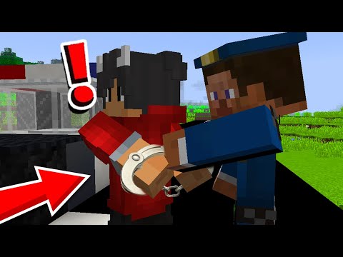 Jeg Bliver Anholdt Af POLITIET I Minecraft!