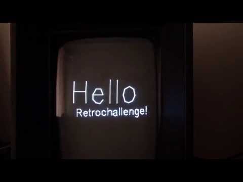 Hello Retrochallenge!
