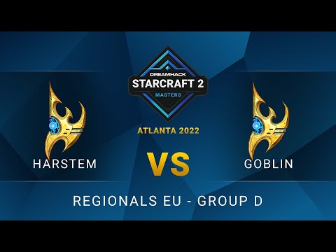 SC2 - Harstem vs goblin - DreamHack SC2 Masters: Atlanta 2022 - Group D - EU