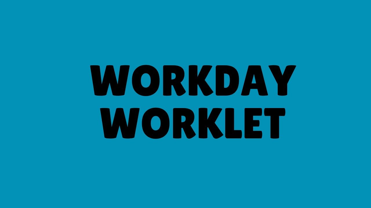 Workday HCM Tutorial |  Workday  Worklets | Workday HCM Tutorial for Beginners | Workday HCM