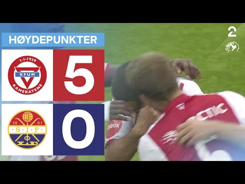 KFUM Oslo 5 - 0 Strømsgodset - Høydepunkter