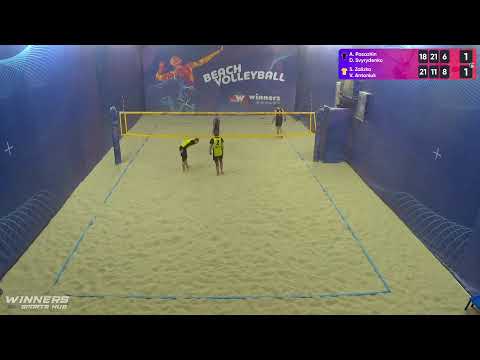 14:00 A. Pasazhin / D. Svyrydenko - S. Zalizko / V. Antoniuk 09.04.2023 | Winners Beach Volleyball