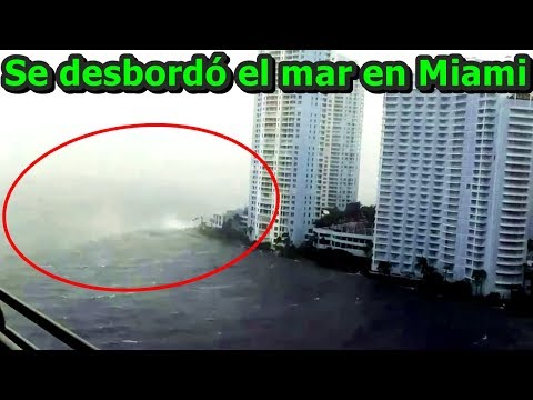 Video: El paso de Huracán IRMA por Miami