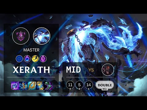 Xerath Mid vs Lucian - EUW Master Patch 11.16