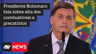 “O ideal é ficar livre da Petrobras”, diz Bolsonaro