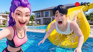 Download lagu RUMI Built a WATERPARK In Her House?! 😱 KPop Demon Hunters Animation mp3 Download lagu RUMI Built a WATERPARK In Her House?! 😱 KPop Demon Hunters Animation mp3