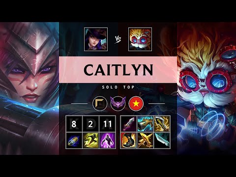 Caitlyn Top vs Heimerdinger - VN Master Patch 25.18