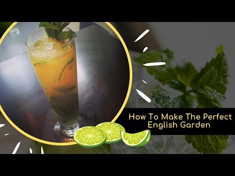 How to make the best Summer cocktail - English Garden | dion St. Paul's