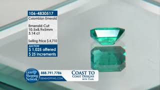 LIVE Emerald Auction ll Gem Shopping Network
