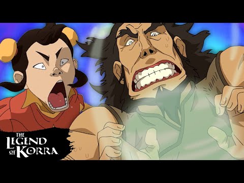 Bumi Airbending for the First Time 💨 Full Scene | The Legend of Korra