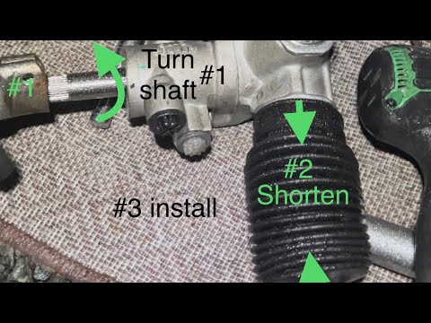 1998-2002 Honda Accord rack & pinion remove/install trick video 1 of 2